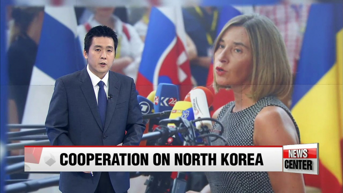 S. Korea, EU agree to cooperate in resolving N. Korea's nuclear issue