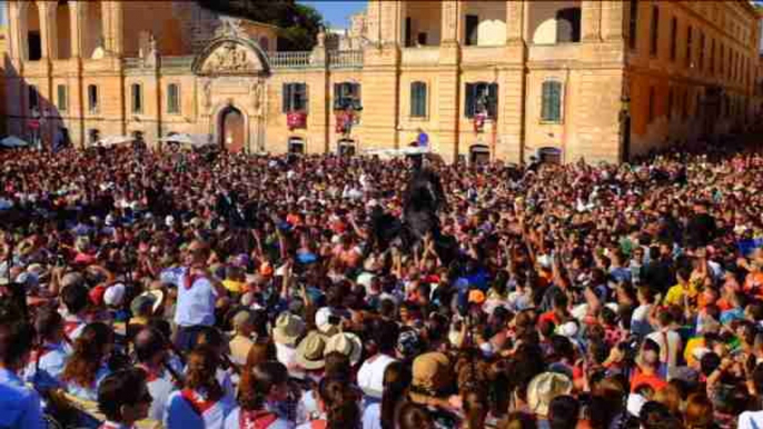 Ciutadella ya vive las fiestas de Sant Joan, protagonizadas por los caballos