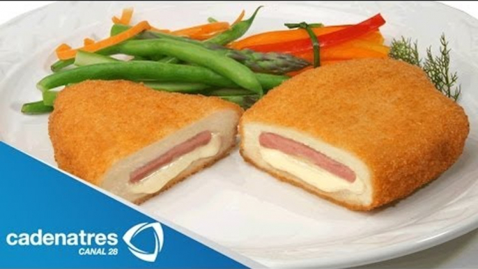 Receta de pechuga Cordon Bleu / Cómo hacer pechuga Cordon Bleu