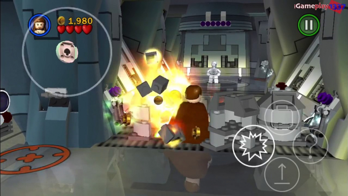 LEGO Star Wars: The Complete Saga - Episode 1 Chp. 5 - iOS / Android - Walkthrough Gamepla