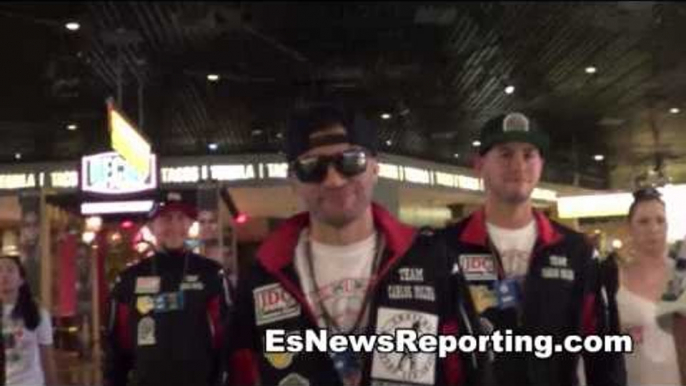 broner vs molina carlos molina walks into the MGM EsNews Boxing