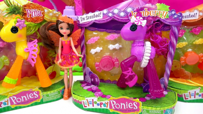 A lo largo de muñeca hada Fruta ponis Informe perfumado juguetes con Lalaloopsy mini barbie cookieswir