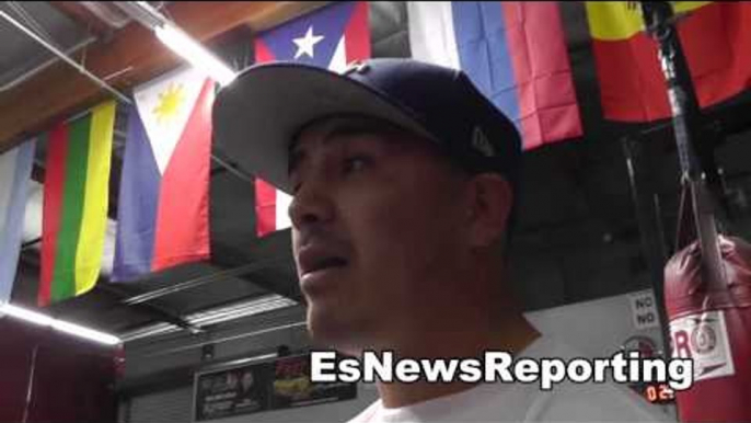 brandon rios gets a new dog named adrien has one named rocky EsNews Boxing