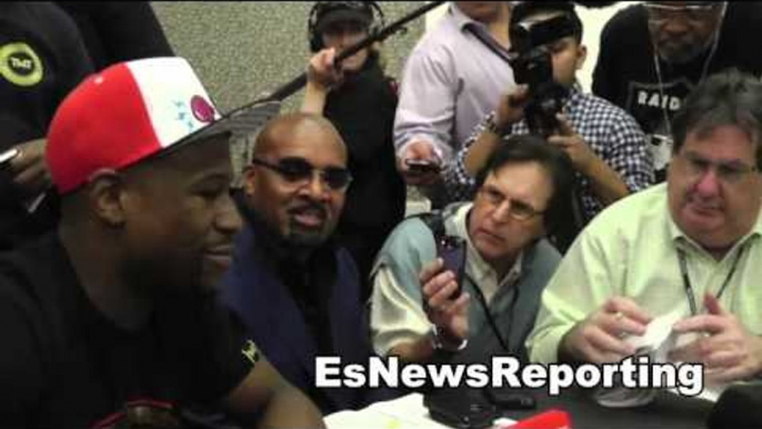 floyd mayweather vs marcos maidana floyd talks fight EsNews Boxing