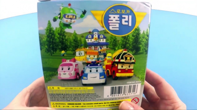 TOY UNBOXING - Robocar Poli dfgrdToy _ Deluxe Transformer Blue Robot Police Car _ Toyshop - Toys Fo