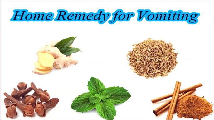 Home Remedy for Vomiting