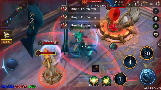 Liên Quân Mobile: Hướng dẫn cách troll team bạn bằng cách Bug CRESHT khổng lồ