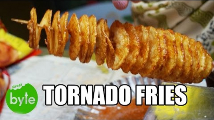 Tornado Fries, Indian Street Food, Street Food around the world, Smily Fries