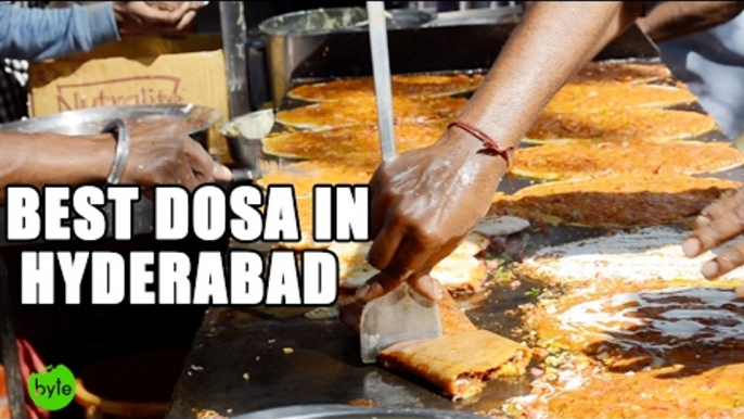 Best Dosas In Hyderabad | Indian Street Food | Indian Breakfast