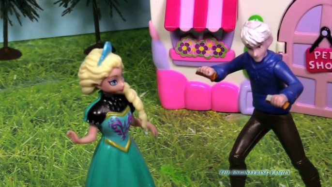 FROZEN Disney Elsa and Jack Frost Slime Disney Frozen Video Toys Parody