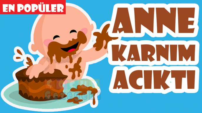 Anne Karnım Acıktı Şarkısı | Çocuk Şarkıları #anne #karnım #acıktı #bebek #çocuk #notaları