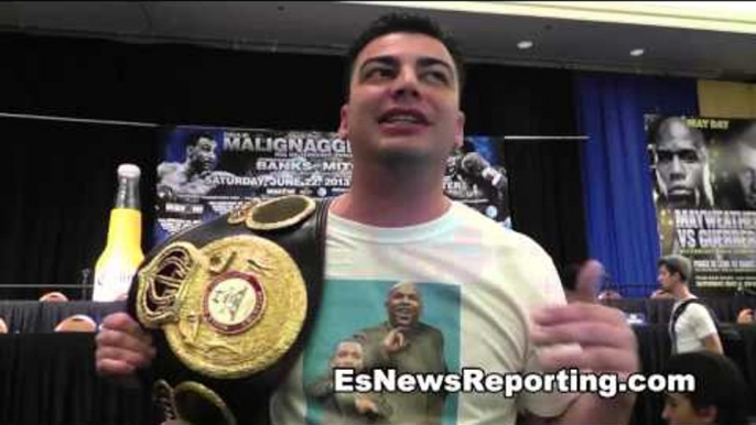 adrien broner vs paulie malignaggi pete of team malignaggi - EsNews Boxing