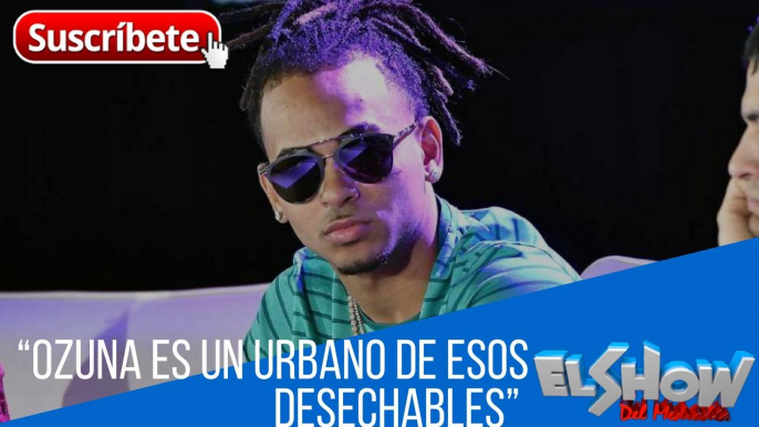 Aridio Castillo arremete contra Ozuna y Premios juventud en El Show del Mediodía