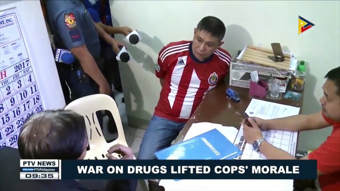 War on drugs lifted cops' morale