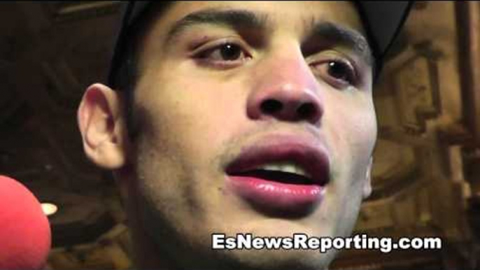 julio cesar chavez jr vs bryan vera chavez talks after weigh in -- EsNews Boxing