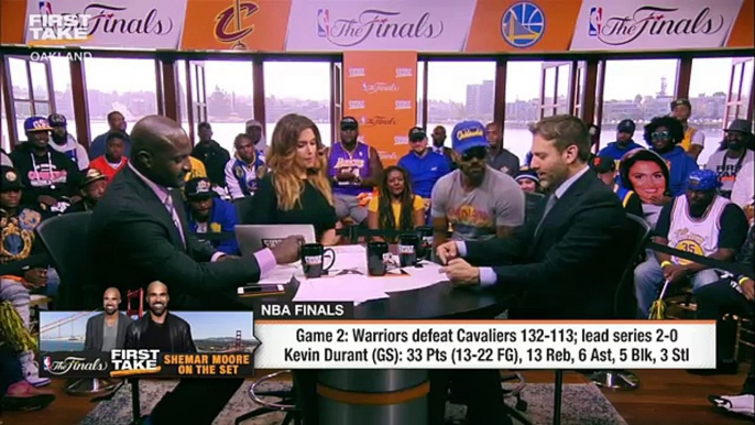 ESPN FIRST TAKE with shemar Moore