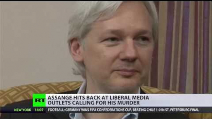 Assange feels threatened by both Republicans & Democrats following Clinton email leaks–Annie Machon