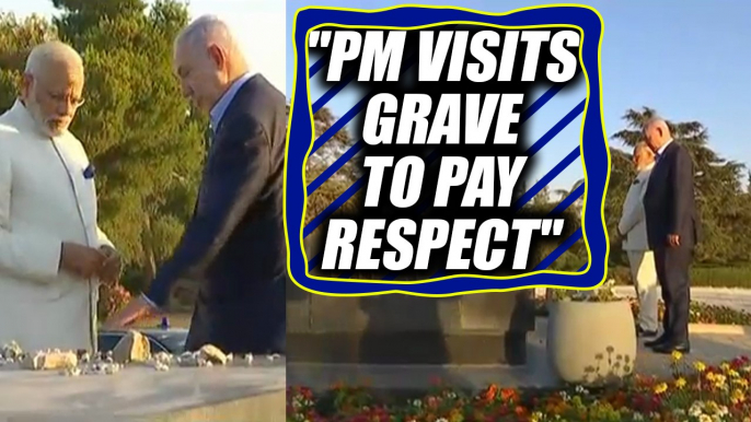 Modi in Israel : PM visits grave of Zionism's founder | Oneindia News