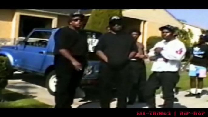 NWA -  Ice Cube vs Eazy E vs Dr. Dre - The Beef They Didn't Show In Straight Out