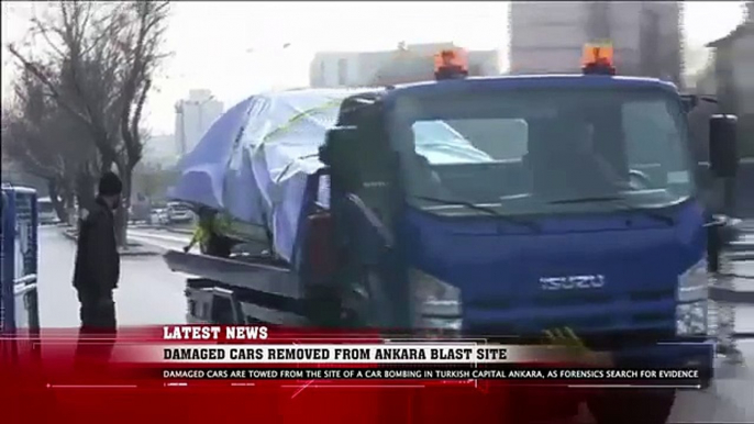 [LIVE] Damaged cars removed from Ankara blast site   28 killed in Ankara blast