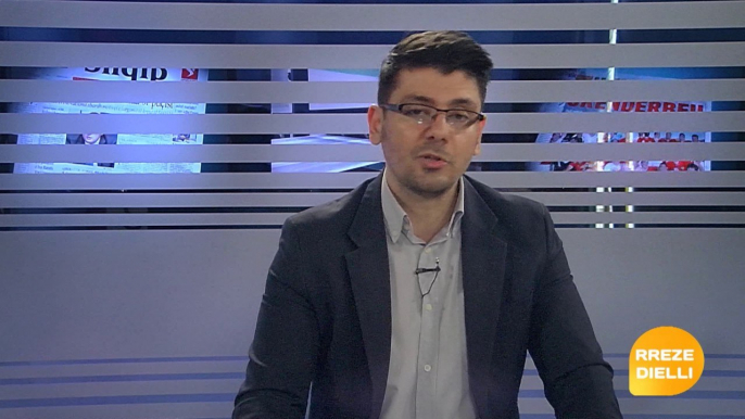 Report Tv -Rreze Dielli, I ftuar ne studio Ilir Kalemaj