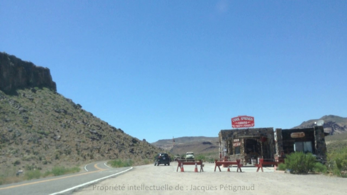 Route 66 - Oatman Road - Arizona - première partie