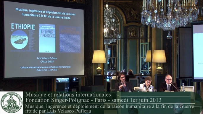 Luis velasco Pufleau - Musique, ingérence et déploiement de la raison humanitaire à la fin de la Guerre froide