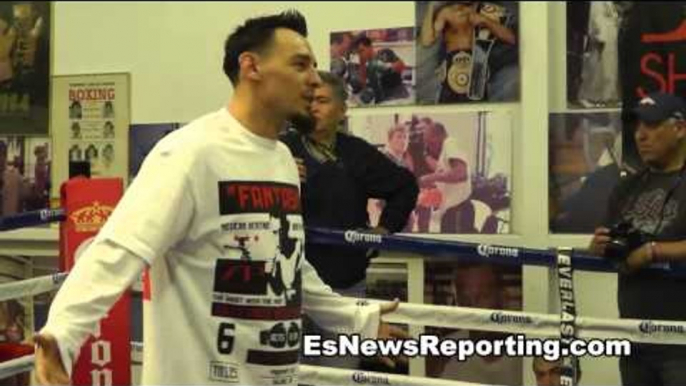 robert guerrero: if mayweather puts hands on me at weight im not holding back