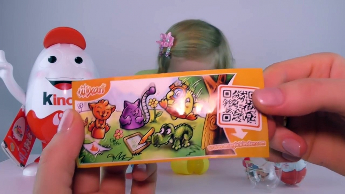 Déballage ✿ мега киндер распаковка от диана шоу киндер сюрприз макси kinder surprise maxi