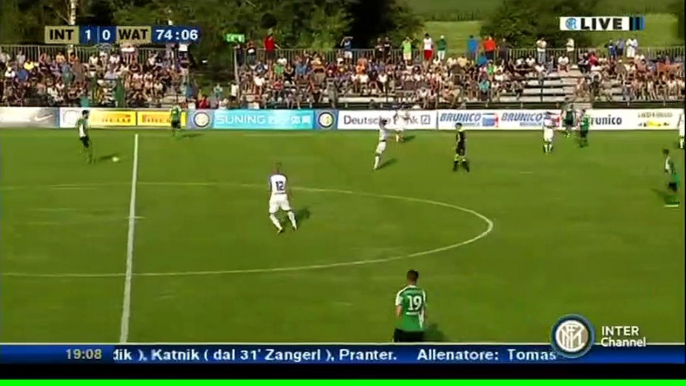 1-1 Simon Zangerl Goal International  Club Friendly - 09.07.2017 Inter Milano 1-1 WSG Wattens