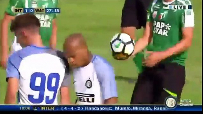 All Goals & highlights - Inter 2-1 Wattens  - 09.07.2017