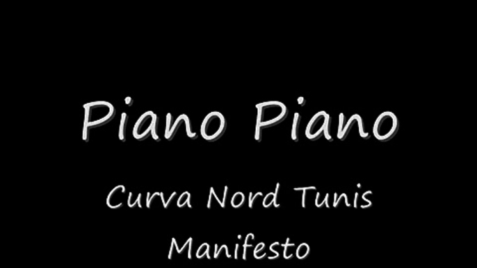 Manifesto - piano piano Club Africain