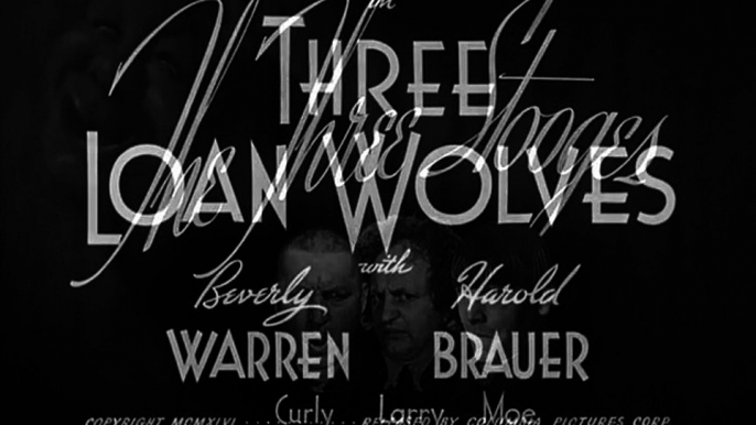 The Three Stooges S13E06 Three Loan Wolves