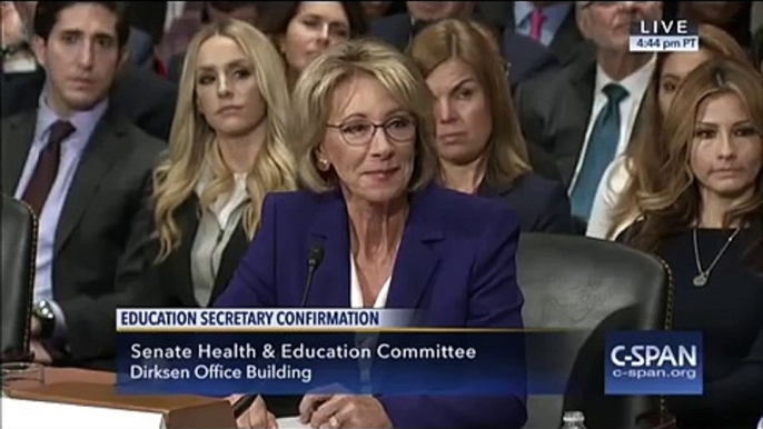 The Worst of Betsy DeVos Highlights Bernie Sanders, Elizabeth Warren, Tim Kaine, and Al Fr