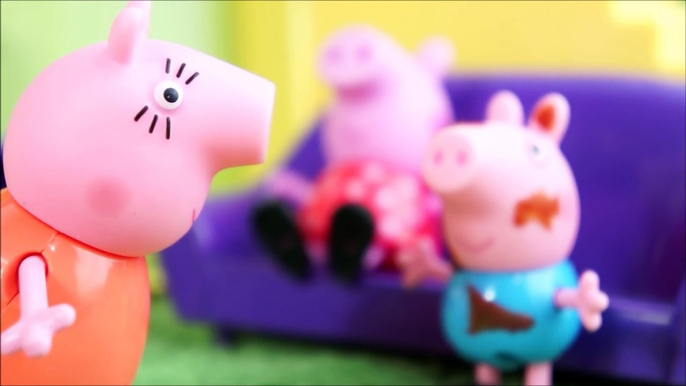 PIG GEORGE DA FAMÍLIA PEPPA PIG FAZ COCÔ NA BANHEIRA! COMPLETO EM PORTUGUES HD