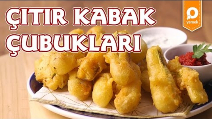 Çıtır Kabak Çubukları Tarifi - Onedio Yemek- Pratik Yemek Tarifleri