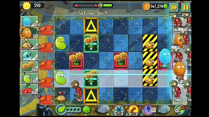 Día lejos futuro plantas zombis Vs 2 15 paso a paso