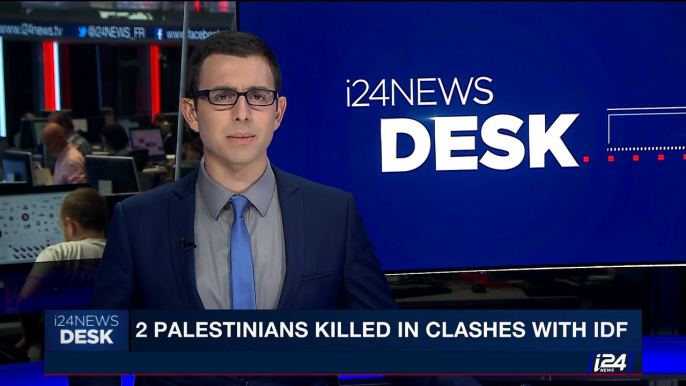 i24NEWS DESK | 2 Palestinian killed  in clashes with IDF | Wednesday, July 12th 2017