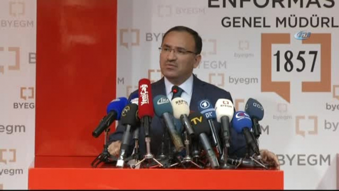 Adalet Bakanı Sayın Bekir Bozdağ, Basın Yayın ve Enformasyon Genel Müdürlüğü'nde Byegm'nin 15...