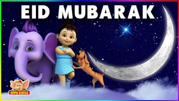 Eid Mubarak wishes to everyone | APPU the Yogic Elephant wishes Happy Ramadan | Eid ul-fitr (4K)