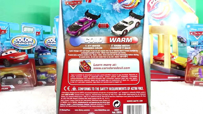 Disney Pixar Cars Ramones Color Changers Playset Lightning McQueen Wingo Snot Rod Piston Cup