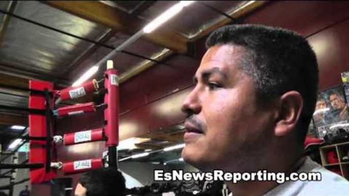 ROBERT GARCIA talks GARY RUSSELL JR vs MIKEY GARCIA - MAIDANA VS MATTHYSSE