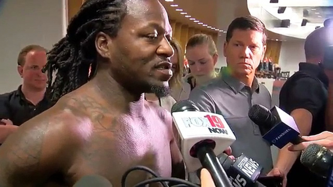 Bengals CB Adam Jones had a little bit of a hissy fit during a locker room interview