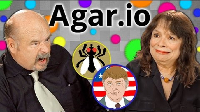 ELDERS PLAY AGAR.IO (Elders React: Gaming)