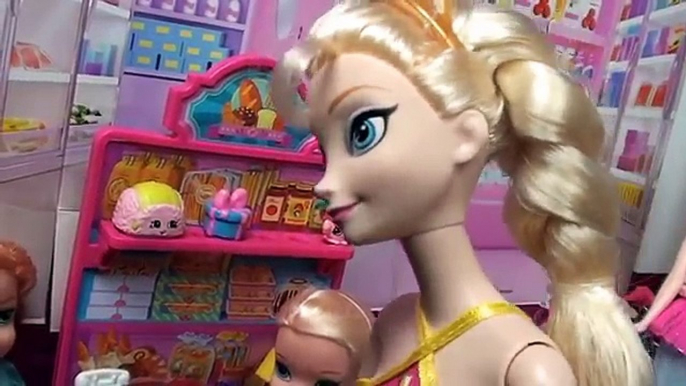 Y Ana bebés bebé mala congelado helado película misterio niños pequeños juguetes gemelo elsa