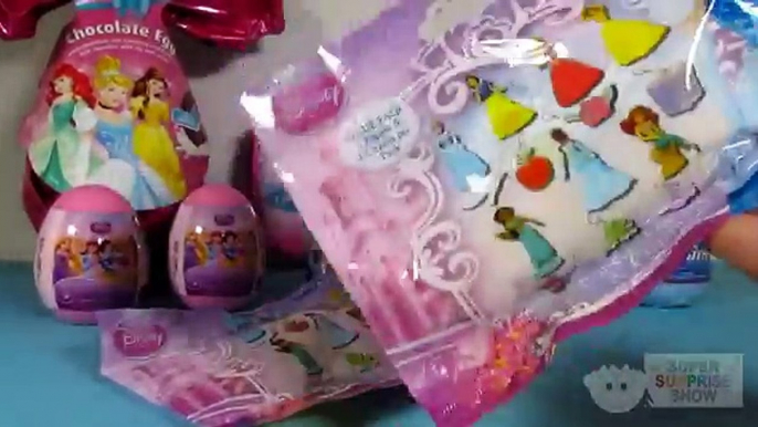 Et des sacs aveugle Cendrillon des œufs Princesse neige déballage blanc Disney surprise belle 3s
