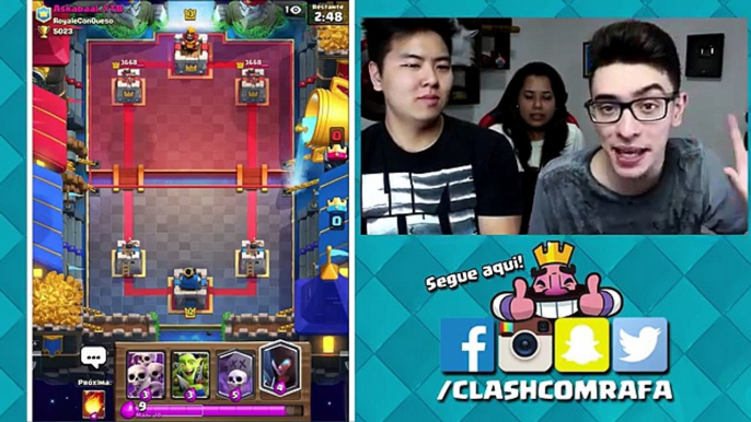 A JOGADORA QUE GANHOU MAIS LENDÁRIAS GRÁTIS EM TODO CLASH ROYALE?!