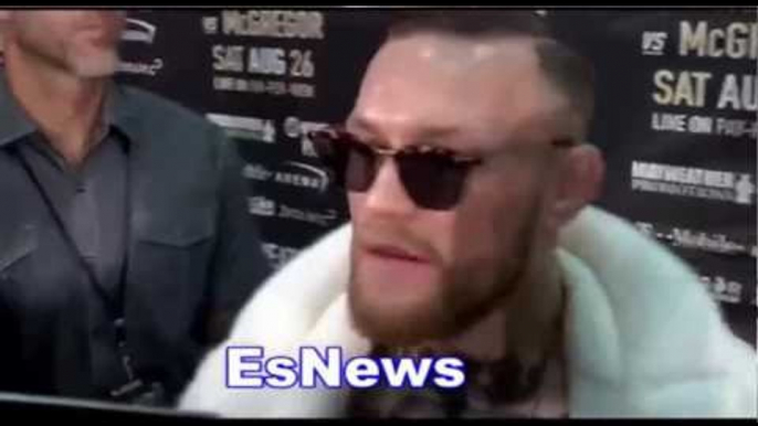 FLOYD MAYWEATHER vs CONOR MCGREGOR Betting Odds 50-1 for conor ko EsNews Boxing