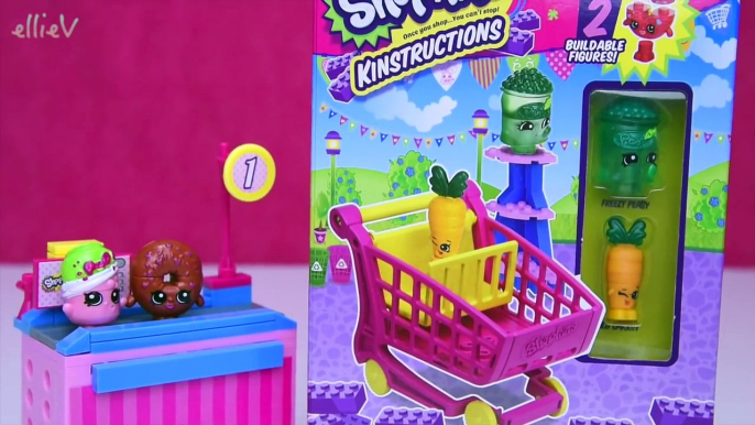 Construire check-out enfants voie jouer examen idiot jouets shopkins Kinstructions