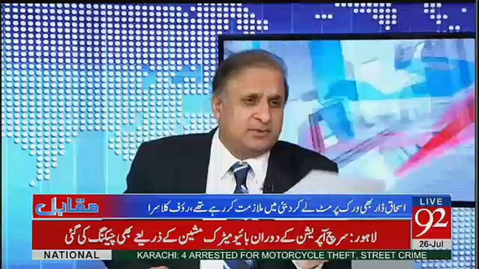 Is Mulk Ka Wazir e Khazana Rasta Dekha Raha Hai Businessmans Ko Kay Aap Ayen Aur Loot Mar Karein -Rauf Klasra